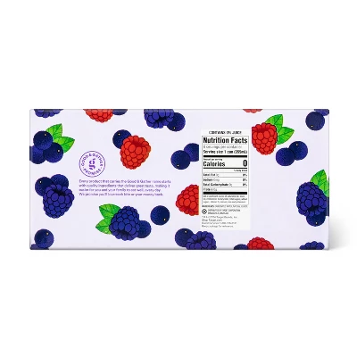 Black Raspberry Acai Sparkling Water - 8pk/12 Fl Oz Cans - Good & Gather™ 4 Black Raspberry Acai Sparkling Water - 8pk/12 Fl Oz Cans - Good & Gather™ - Image 2
