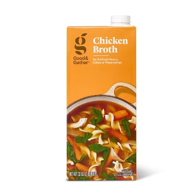 Chicken Broth - 32oz - Good & Gather™ 5 Chicken Broth - 32oz - Good & Gather™ - Image 3