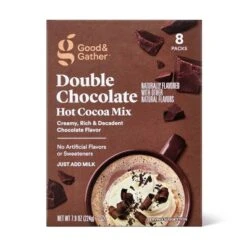 Double Chocolate Flavored Hot Cocoa Mix - 8oz - Good & Gather™ 11 Double Chocolate Flavored Hot Cocoa Mix - 8oz - Good & Gather™ -Good & Gather GUEST 3d37da91 2621 46e3 a970 86c8aa7f0a54
