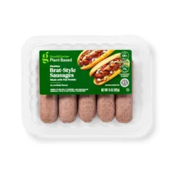 Plant Based Bratwurst Style Sausages - 15oz - Good & Gather™ -Good & Gather GUEST 3e85d250 21fc 4709 bb95 cc100b276308