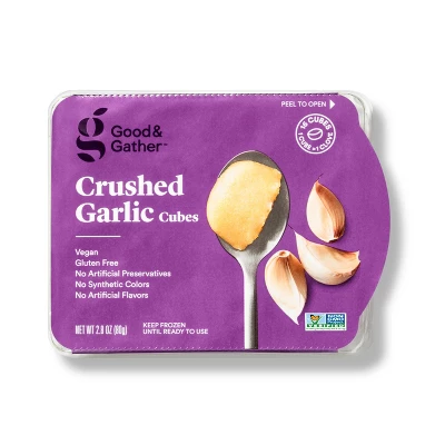 Frozen Crushed Garlic Cubes - 2.8oz - Good & Gather™ 4 Frozen Crushed Garlic Cubes - 2.8oz - Good & Gather™ - Image 2