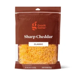 Shredded Sharp Cheddar Cheese - 16oz - Good & Gather™ -Good & Gather GUEST 3fc8875c e316 4876 9d25 a13fdb56beec