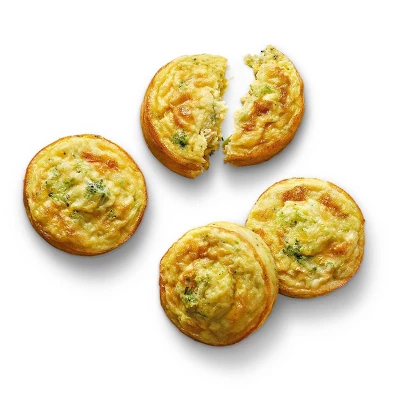 Frozen Broccoli & Cheddar Egg Bites - 12oz - Good & Gather™ 4 Frozen Broccoli & Cheddar Egg Bites - 12oz - Good & Gather™ - Image 2