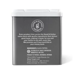 Ground Black Pepper - 3oz - Good & Gather™ -Good & Gather GUEST 428249a5 d6f1 4640 be76 86e570b24919