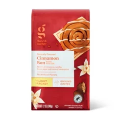 Naturally Flavored Cinnamon Bun Ground Coffee With Other Natural Flavors - 12oz - Good & Gather™ -Good & Gather GUEST 4352eb3f a5a8 495c a50b 6d167971937c