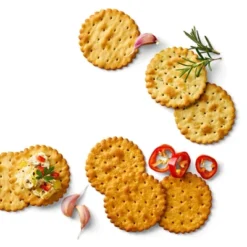 Assorted Cracker Trio - Garlic, Rosemary, Red Chili Flavored - 19.5oz - Good & Gather™ -Good & Gather GUEST 45ce1f80 afae 4817 9518 e0fdc1603507
