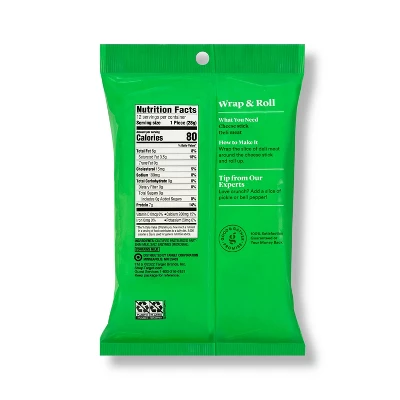 Low-Moisture Part-Skim Mozzarella String Cheese - 12oz/12ct - Good & Gather™ 3 Low-Moisture Part-Skim Mozzarella String Cheese - 12oz/12ct - Good & Gather™