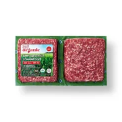 Organic 100% Grassfed Ground Beef Twin Pack - 2lbs - Good & Gather™ -Good & Gather GUEST 46dcfb93 e040 421a bcf8 0b5e9aee828f