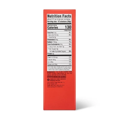 Gluten Free Rice & Almond Flour Crackers With Sea Salt - 3.5oz - Good & Gather™ 3 Gluten Free Rice & Almond Flour Crackers With Sea Salt - 3.5oz - Good & Gather™