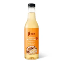 Caramel Macchiato Naturally Flavored With Other Natural Flavors Flavored Syrup - 12.7 Fl Oz - Good & Gather™ -Good & Gather GUEST 48312394 bc42 4eef ad59 ba9ae314a3b5