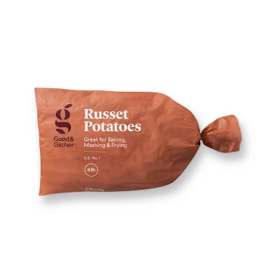 Fresh Russet Potatoes - 8lbs - Good & Gather™ 6 Fresh Russet Potatoes - 8lbs - Good & Gather™ - Image 4