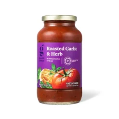 Roasted Garlic & Herb Pasta Sauce - 24oz - Good & Gather™ 7 Roasted Garlic & Herb Pasta Sauce - 24oz - Good & Gather™ -Good & Gather GUEST 498d0144 4f64 42ea abb2 293c28a120b3