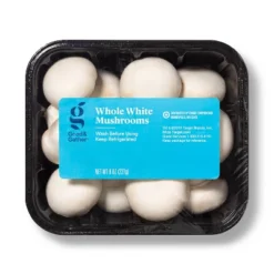 Fresh Whole White Mushrooms - Good & Gather™ 9 Fresh Whole White Mushrooms - Good & Gather™ -Good & Gather GUEST 4bd2a29c b72e 4495 b1d3 11994b7e86d7