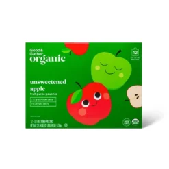 Organic Applesauce Pouches - Unsweetened Apple - 12ct - Good & Gather™ -Good & Gather GUEST 4c20ef19 9120 49bd a6e5 7d68c9da1c54