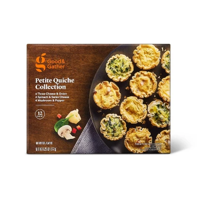 Frozen Petite Quiche Collection - 6.25oz/12ct - Good & Gather™ 6 Frozen Petite Quiche Collection - 6.25oz/12ct - Good & Gather™ - Image 4