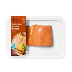 Skin-On Salmon Portion With Cedar Plank - 12oz - Good & Gather™ -Good & Gather GUEST 4d2b8a4e dd0d 401c 9c1e 4938bb7b05de