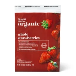 Organic Frozen Strawberries - 32oz - Good & Gather™ -Good & Gather GUEST 55a0b10f 9d00 4fc7 9e2e 6bbb01fc856f