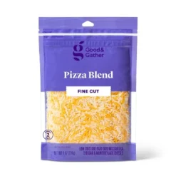 Finely Shredded Pizza Blend Cheese - 8oz - Good & Gather™ 7 Finely Shredded Pizza Blend Cheese - 8oz - Good & Gather™ -Good & Gather GUEST 55c22a94 78b1 4b60 8437 923a2e72a4f4