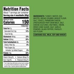 USDA All Natural Homestyle Turkey Meatballs - Frozen - 20oz - Good & Gather™ 10 USDA All Natural Homestyle Turkey Meatballs - Frozen - 20oz - Good & Gather™ -Good & Gather GUEST 5612c768 0092 4078 a51b 93a4abe321a2