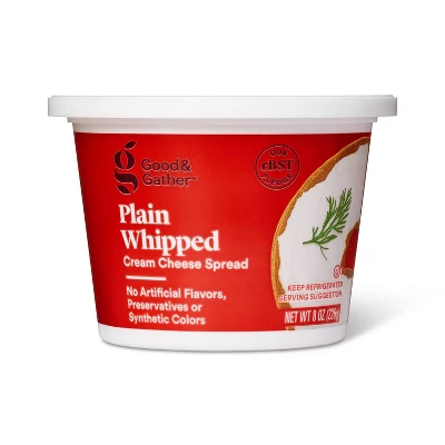 Whipped Plain Cream Cheese Spread - 8oz - Good & Gather™ 6 Whipped Plain Cream Cheese Spread - 8oz - Good & Gather™ - Image 4