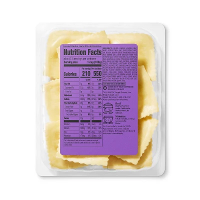 Roasted Chicken, Garlic & Herb Ravioli - 9oz - Good & Gather™ 3 Roasted Chicken, Garlic & Herb Ravioli - 9oz - Good & Gather™