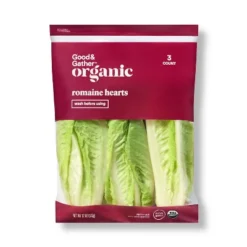 Fresh Organic Romaine Hearts - 12oz/3ct - Good & Gather™ 9 Fresh Organic Romaine Hearts - 12oz/3ct - Good & Gather™ -Good & Gather GUEST 5870a59b 8683 4329 9514 f1fec47cc2d6