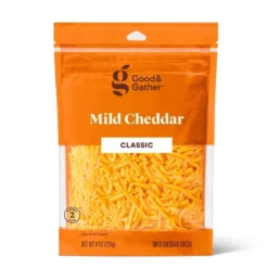 Shredded Mild Cheddar Cheese - 8oz - Good & Gather™ -Good & Gather GUEST 5b0619c8 1615 4192 ab5a 37a08da965b5