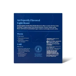 Naturally Flavored Vanilla Bean Brulee Light Roast Coffee - Single Serve Pod - Good & Gather™ -Good & Gather GUEST 5fbe5be5 2dcc 4df6 a6a7 e127ddcf042f