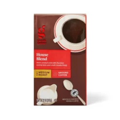 House Blend Medium Roast Ground Coffee - 12oz - Good & Gather™ -Good & Gather GUEST 61db3462 e0f6 44b8 b737 9170ed2148f3