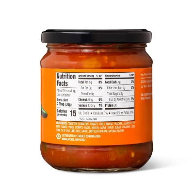 Mild Mango Peach Salsa 16oz - Good & Gather™ 3 Mild Mango Peach Salsa 16oz - Good & Gather™