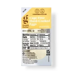 Cage-Free Hard Cooked Eggs - 2ct - Good & Gather™ -Good & Gather GUEST 6504b76b dd27 4ffa b3a1 c9ede25048ae