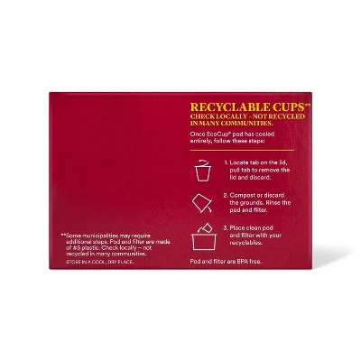 Hot Buttery Rum Light Roast Coffee - 16ct Single Serve Pod - Good & Gather™ 4 Hot Buttery Rum Light Roast Coffee - 16ct Single Serve Pod - Good & Gather™ - Image 2