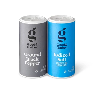 Salt & Pepper Shakers - 5oz - Good & Gather™ 4 Salt & Pepper Shakers - 5oz - Good & Gather™ - Image 2