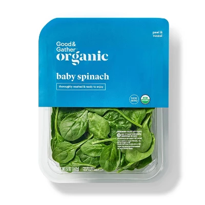 Fresh Organic Baby Spinach - Good & Gather™ 7 Fresh Organic Baby Spinach - Good & Gather™ - Image 5