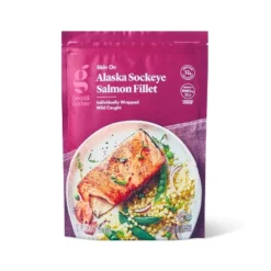 Alaska Sockeye Salmon Skin On Fillets - Frozen - 16oz - Good & Gather™ -Good & Gather GUEST 6b75841c 2398 4873 bcac 9b628d124de9