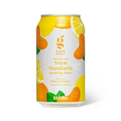 Yuzu Mandarin Sparkling Water - 8pk/12 Fl Oz Cans - Good & Gatherâ„¢