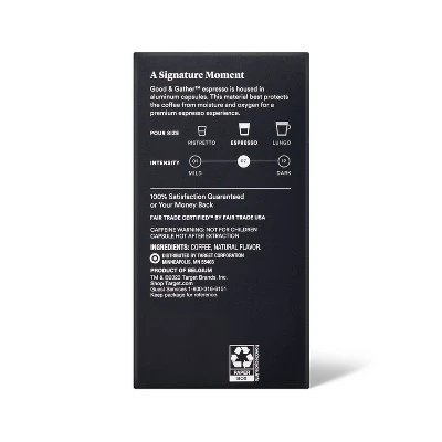 Naturally Flavored Cinnamon Dolce Espresso Capsules - 10ct - Good & Gather™ 4 Naturally Flavored Cinnamon Dolce Espresso Capsules - 10ct - Good & Gather™ - Image 2