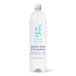 Alkaline Water - 33.8 Fl Oz (1L) Bottle - Good & Gather™ -Good & Gather GUEST 70571e6b b27a 4d46 bd79 8dec93fd96e5