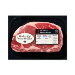USDA Choice Angus Beef Ribeye Family Pack - Price Per Lb - Good & Gather™ -Good & Gather GUEST 70ae6e2c 262f 416a bfef 9d9708fd9193