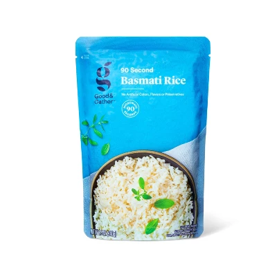 90 Second Basmati Rice Microwavable Pouch - 8.5oz - Good & Gather™ 4 90 Second Basmati Rice Microwavable Pouch - 8.5oz - Good & Gather™ - Image 2