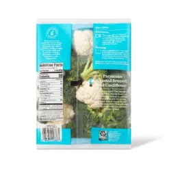 Fresh Broccoli & Cauliflower - 12oz - Good & Gather™