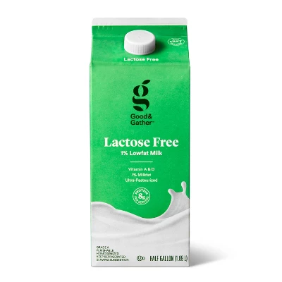 Lactose Free 1% Milk - 0.5gal - Good & Gather™ 6 Lactose Free 1% Milk - 0.5gal - Good & Gather™ - Image 4