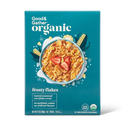 Organic Frosty Flakes Breakfast Cereal - 12oz - Good & Gather™ 6 Organic Frosty Flakes Breakfast Cereal - 12oz - Good & Gather™ - Image 4