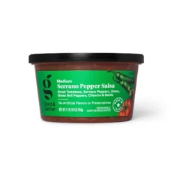 Medium Serrano Pepper Salsa - 16oz - Good & Gather™ -Good & Gather GUEST 7c03dd2b 44dc 4207 82bb 8e755df12643