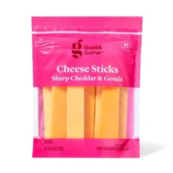 Sharp Cheddar And Gouda Cheese Sticks - 7.5oz/10ct - Good & Gather™ -Good & Gather GUEST 7d3d0802 6bdb 455c 99b0 28358fdcb3c2