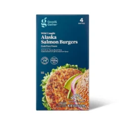 Alaska Salmon Burger Patties - Frozen - 16oz/4ct - Good & Gather™ 9 Alaska Salmon Burger Patties - Frozen - 16oz/4ct - Good & Gather™ -Good & Gather GUEST 7e85d3a0 1004 4670 a4cc b2ffb7350e45