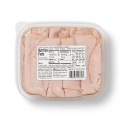Lower Sodium Oven Roasted Turkey Breast Ultra-Thin Deli Slices - 8oz - Good & Gatherâ„¢