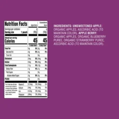 Organic Applesauce Pouches - Apple & Apple Berry - 12ct - Good & Gather™ 12 Organic Applesauce Pouches - Apple & Apple Berry - 12ct - Good & Gather™ -Good & Gather GUEST 7f2a4d5d 7184 4afd 9bab 00f777fe5555