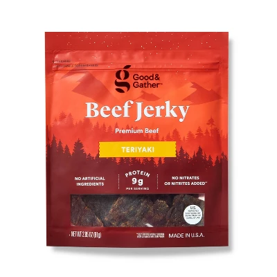 Teriyaki Beef Jerky - 2.85oz - Good & Gather™ 5 Teriyaki Beef Jerky - 2.85oz - Good & Gather™ - Image 3