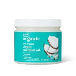 Organic Unrefined Cold Pressed Virgin Coconut Oil - 14oz - Good & Gather™ -Good & Gather GUEST 801342e0 9a57 4038 83cd faf382b58efd